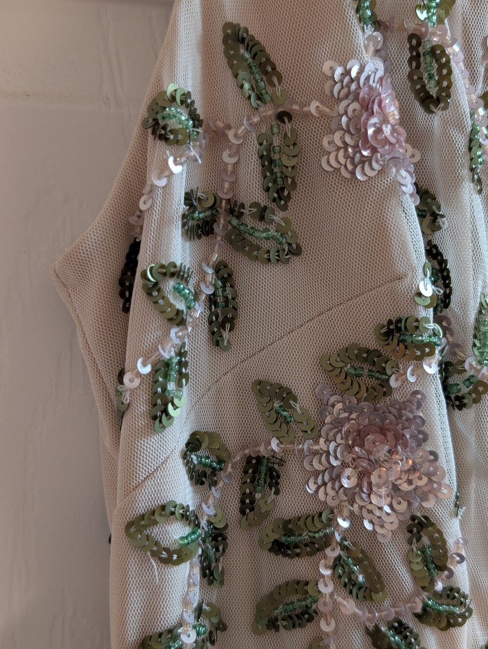 BHLDN x Adrianna Papell Samba Beaded Gown SIZE 10 - Picture 8 of 14